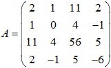 ví dụ hạng của ma trận 2