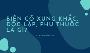 Biến cố xung khắc