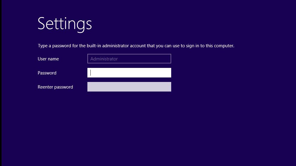 Cài đặt Window Server 2012 R2