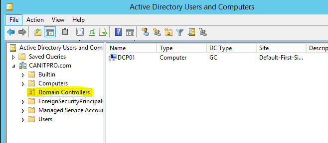 Manually Removing A Domain Controller Server