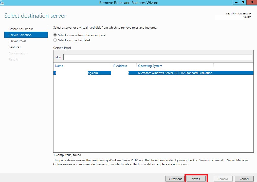 Remove Domain Controller