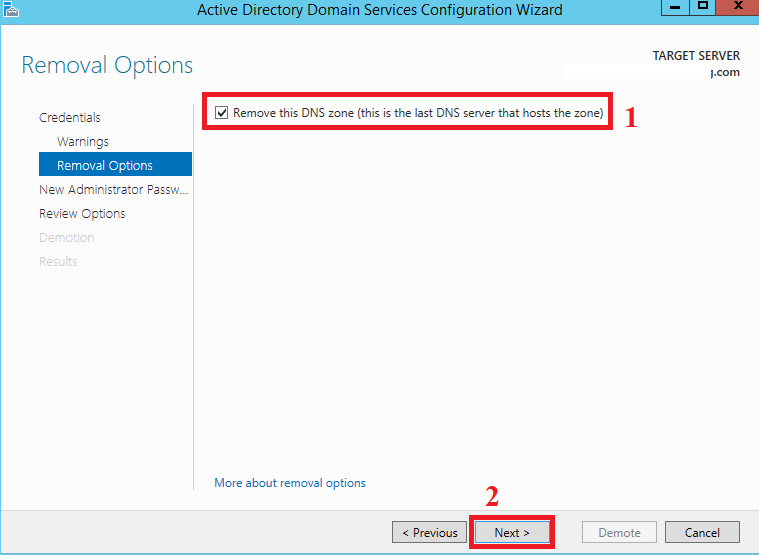 Remove Domain Controller