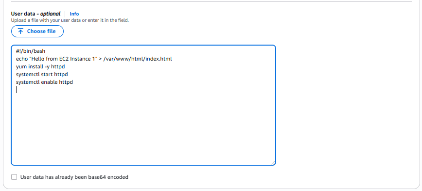 Tạo 2 EC2 Instance để làm target