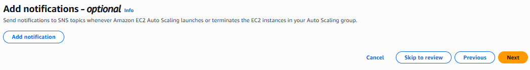 Cấu hình Auto Scaling Group