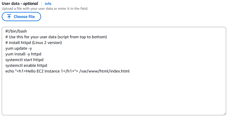 Tạo Launch Template