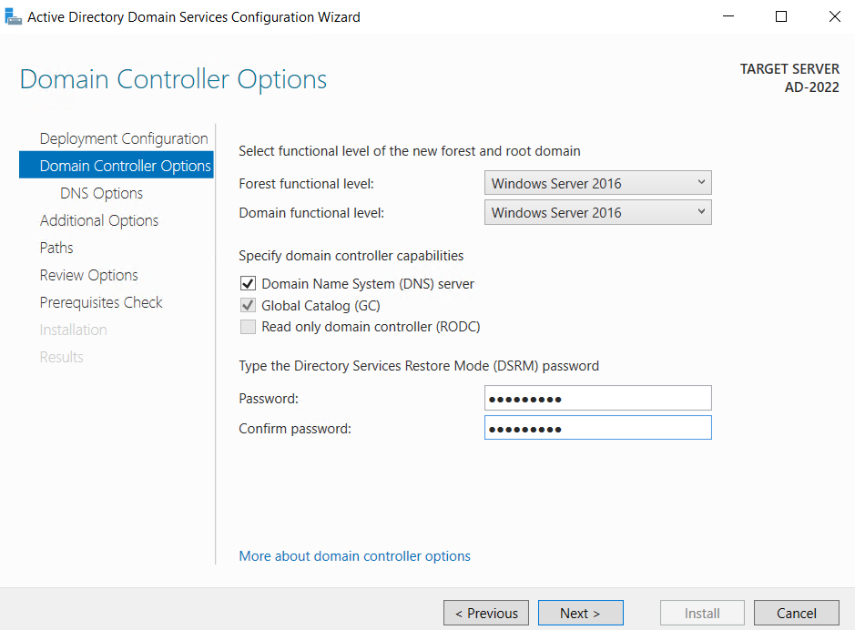 Cài đặt Active Directory Domain Service