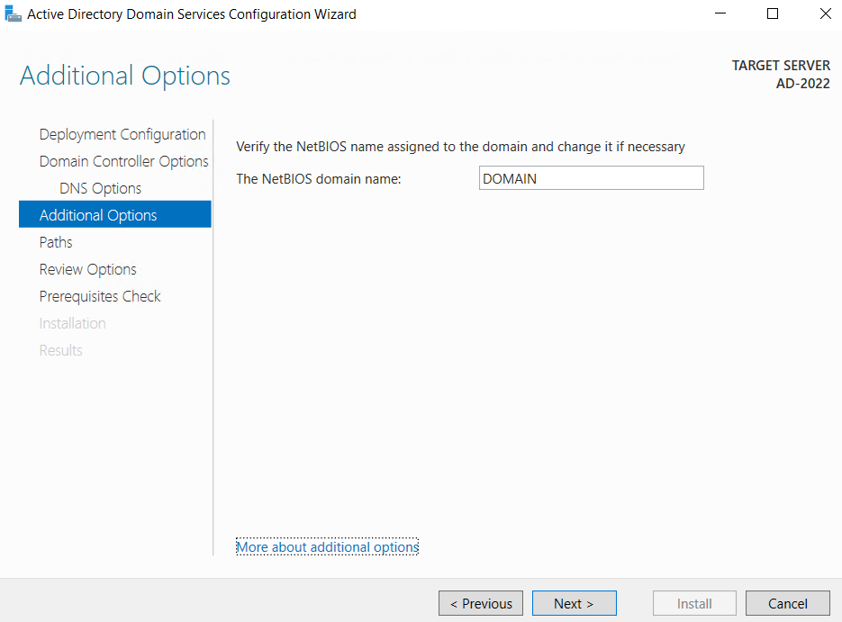 Cài đặt Active Directory Domain Service