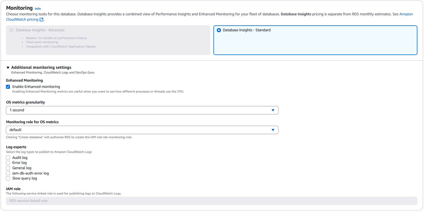 Tạo RDS DB Instance