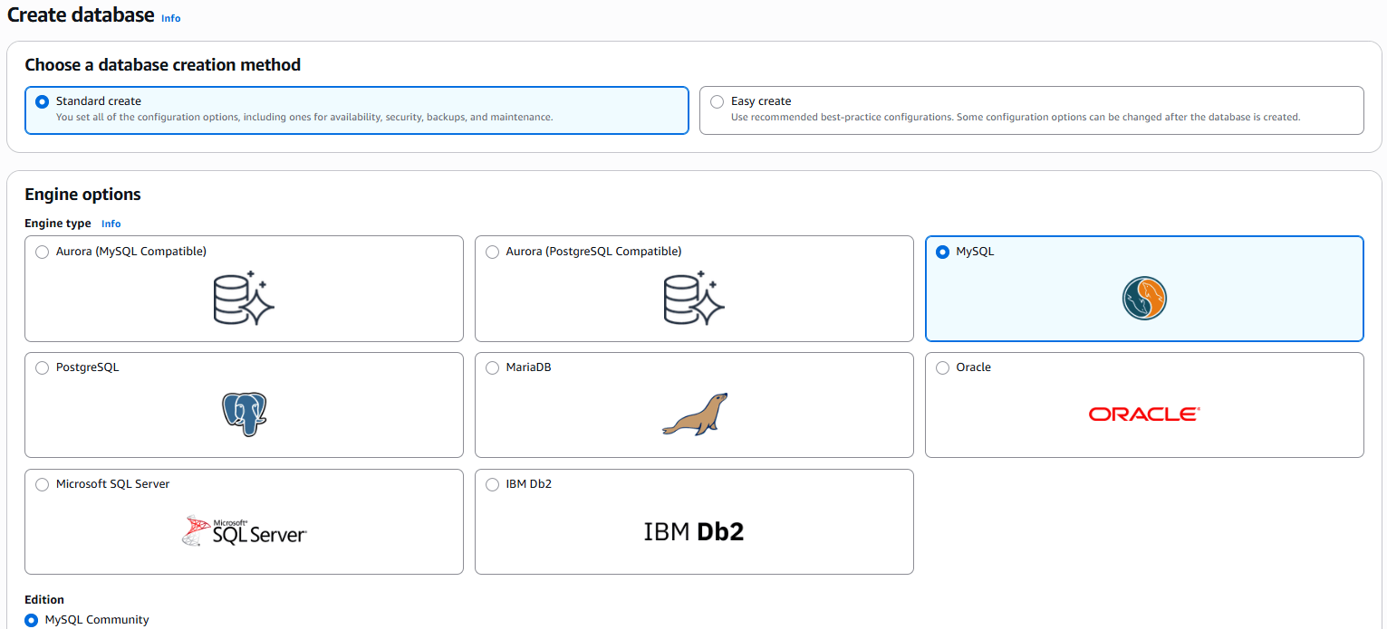 Tạo RDS DB Instance