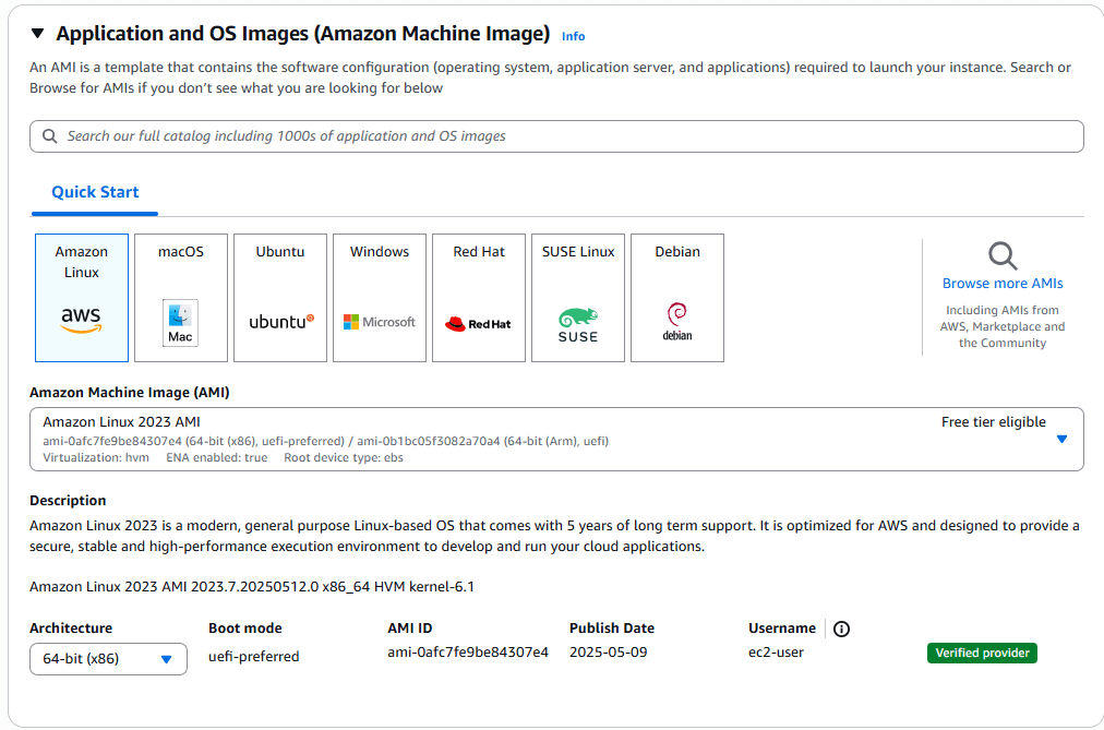 Tạo EC2 Instance (Amazon Linux)
