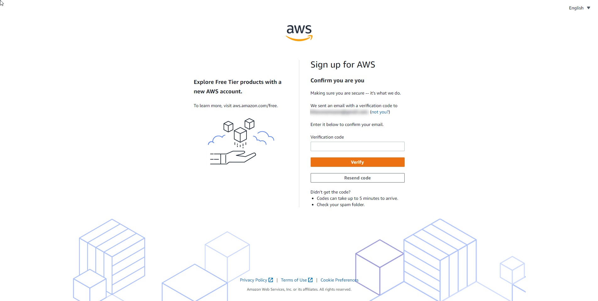 Hướng dẫn tạo tài khoản AWS Free 1 năm