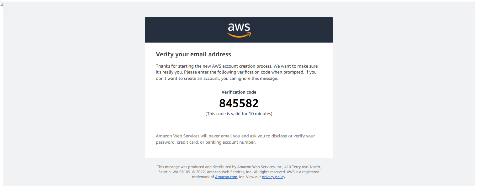 Hướng dẫn tạo tài khoản AWS Free 1 năm