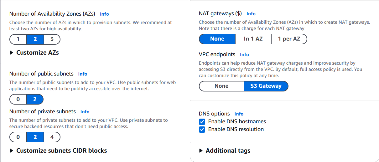 Create a Virtual Private Cloud (VPC)