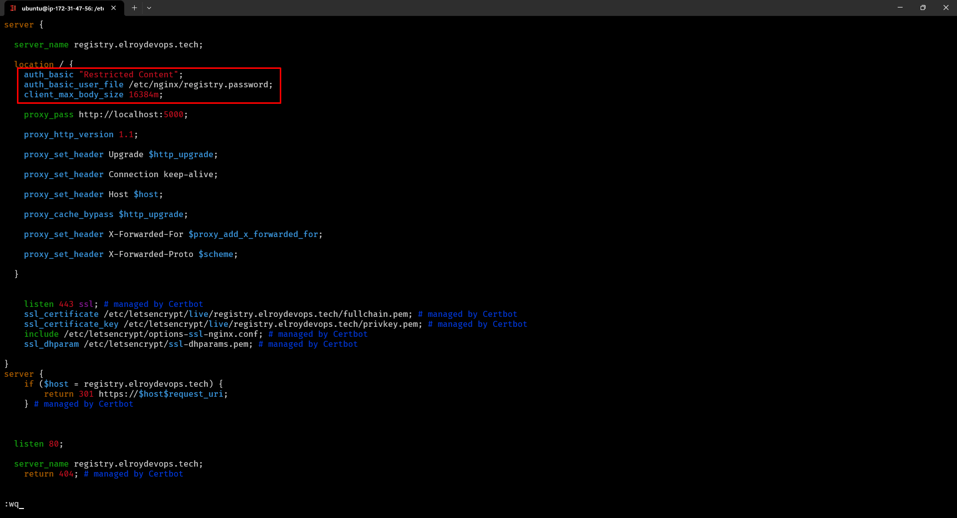 Private Docker Registry