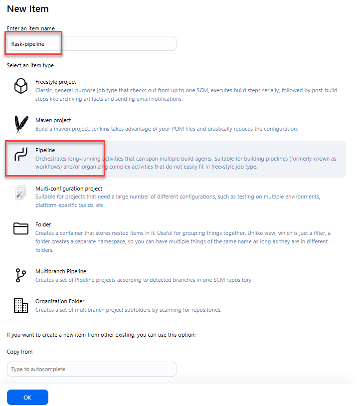 Tạo Jenkins Pipeline