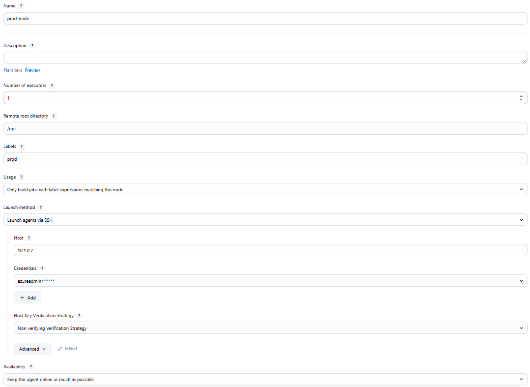 Kết Nối 2 Server Agent Vào Jenkins