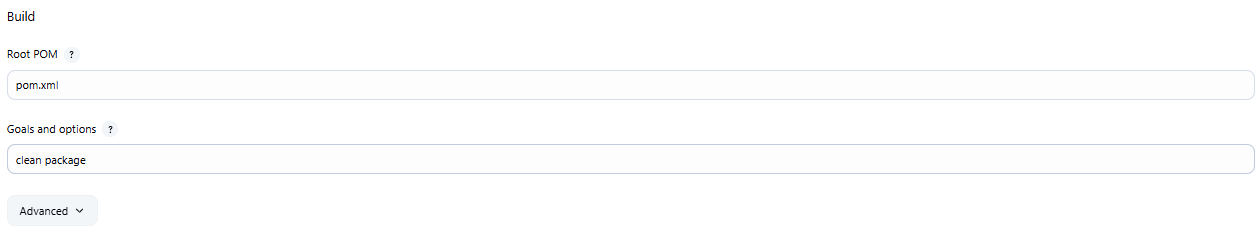 Cấu hình project Maven