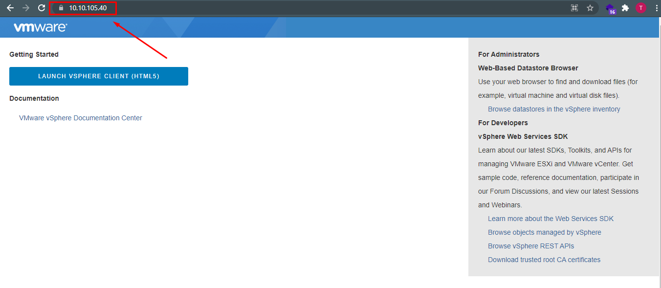 Download VMware Vcenter Server Root CA Certificate
