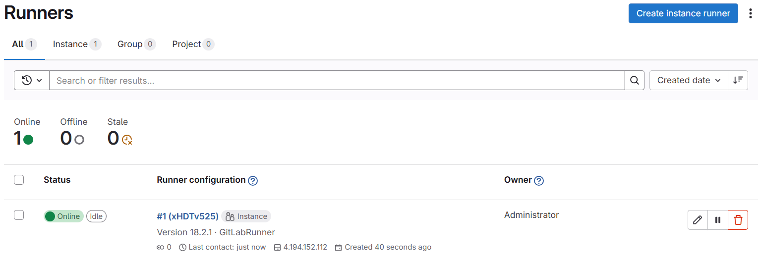 Cài Đặt GitLab Runner Cho CI/CD