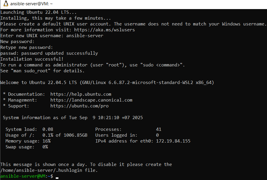 Cài đặt WSL trên Windows